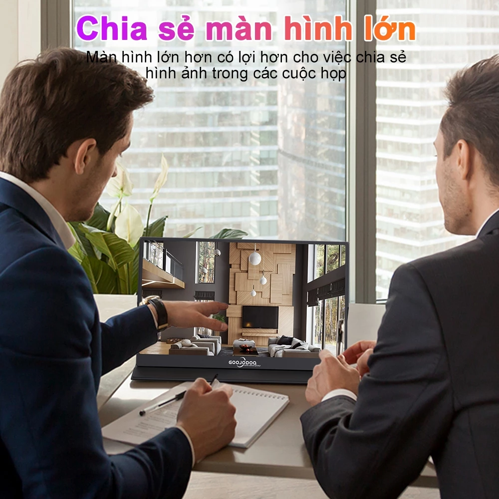 Màn hình Di Động gaming GOOJODOQ Cho Laptop Đế Kéo Dài Ps4 Điện Thoại PC Android Switch Macbook HDMI Bảo hành chính hãng