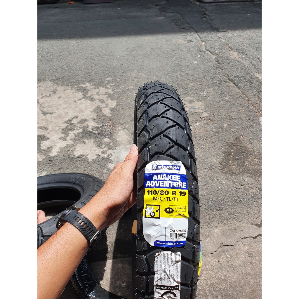 Product image Vỏ lốp xe Michelin Anakee Adventure cho các dòng xe Motor Adventure:CB500X, ADV size 110/80ZR19 và 150/70ZR17 3