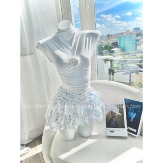 [HAN’S STORE ]SET CHÂN VÁY KIM SA BLING BLING XINH XẮN ( ẢNH THẬT)