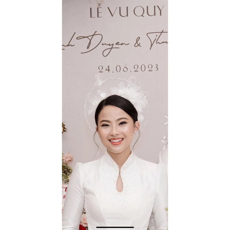 mấn cô dâu( ảnh thật ở cuối)