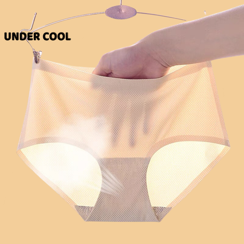 Quần Lót Nữ Đúc Su UNDERCOOL Tổ Ong Thông Hơi Ép Đáy Kháng Khuẩn Nhiều Màu QL03