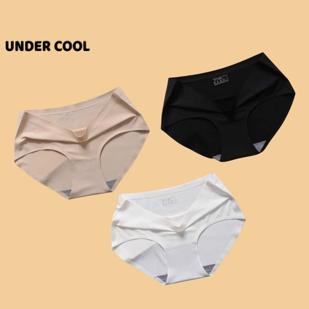 Quần Lót Nữ Đúc Su UNDERCOOL Tổ Ong Thông Hơi Ép Đáy Kháng Khuẩn Nhiều Màu QL03