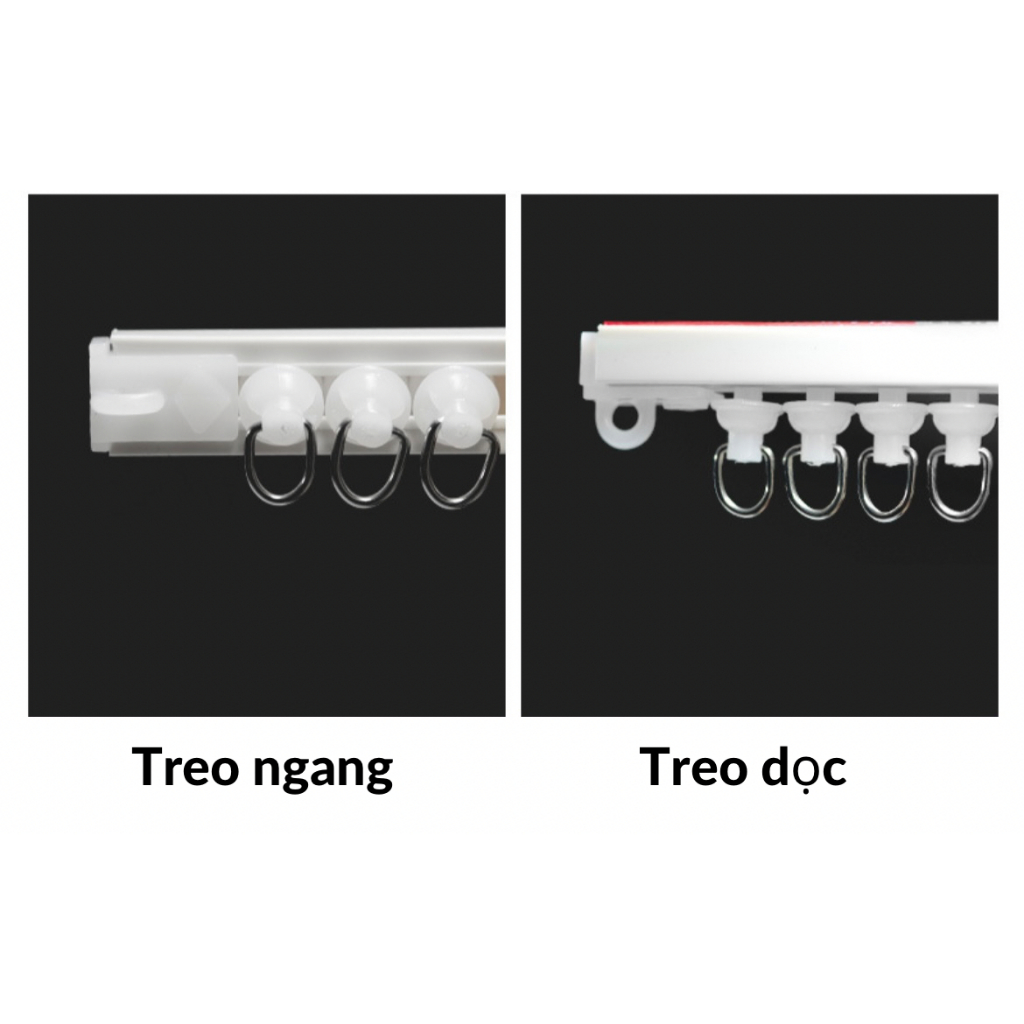 Thanh Treo Rèm Ray Trượt Dán Tường Không Cần Khoan Tường | Shopee Việt Nam