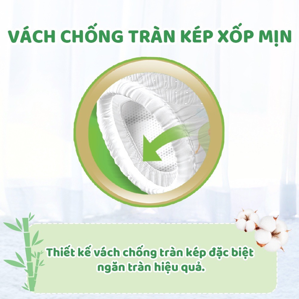 Tã quần/dán thiên nhiên Molfix Ultra M84/L76/XL70/XXL64 ( mẫu mới )