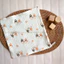 KHĂN SỮA, KHĂN XÔ MUSLIN 100% ORGANIC CAO CẤP 4 LỚP 30x30CM