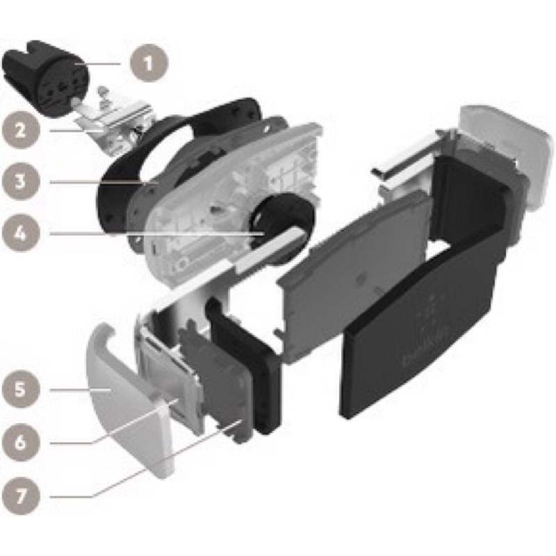 Giá đỡ điện thoại xe hơi Vent Mount Belkin ( không hộp )