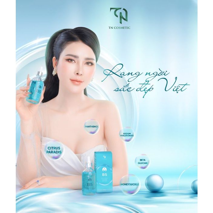 [TẶNG 10 MẶT NẠ CAO CẤP] Serum B5 TN cosmeticTái Sinh Đa Tầng – Cấp Ẩm, Phục Hồi Da Sau Peel, Da Mịn Căng Bóng