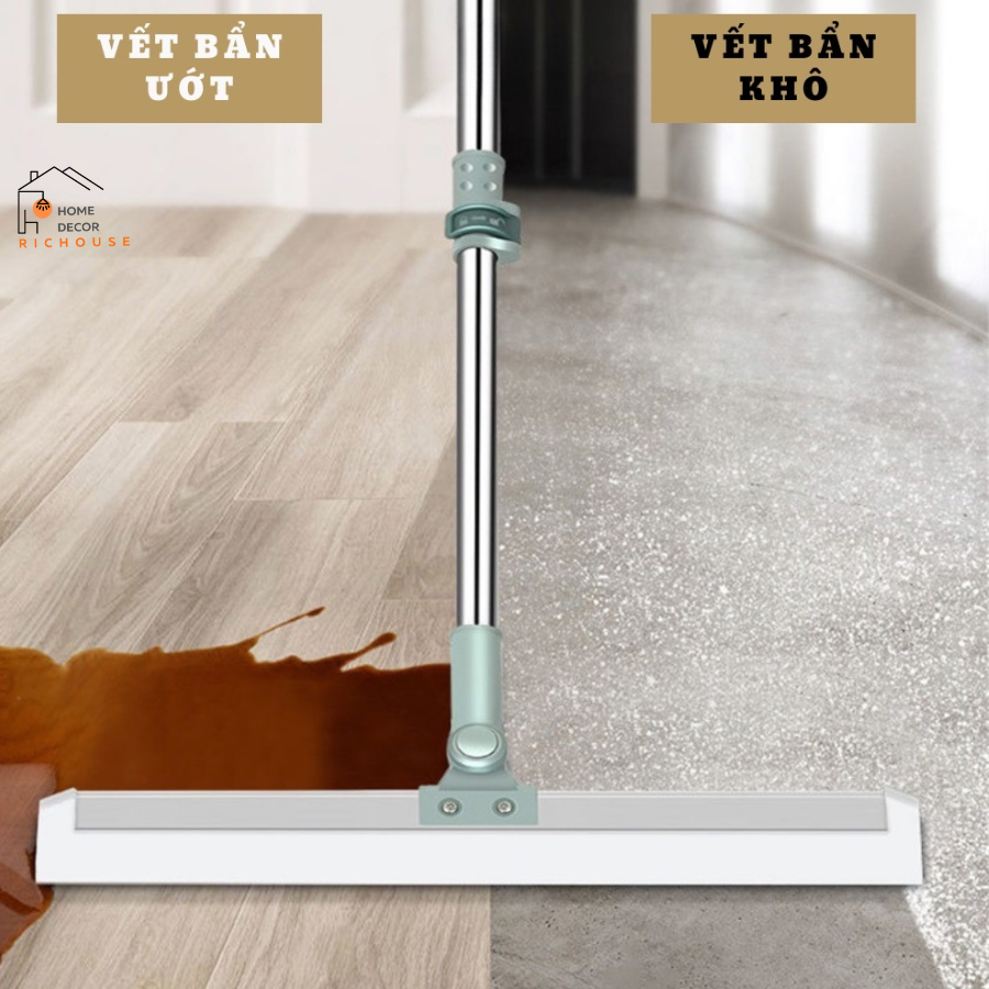Chổi gạt nước sàn nhà tắm quét nhà thông minh gạt sạch nhà tắm chống trượt, đầu chổi xoay 180 độ