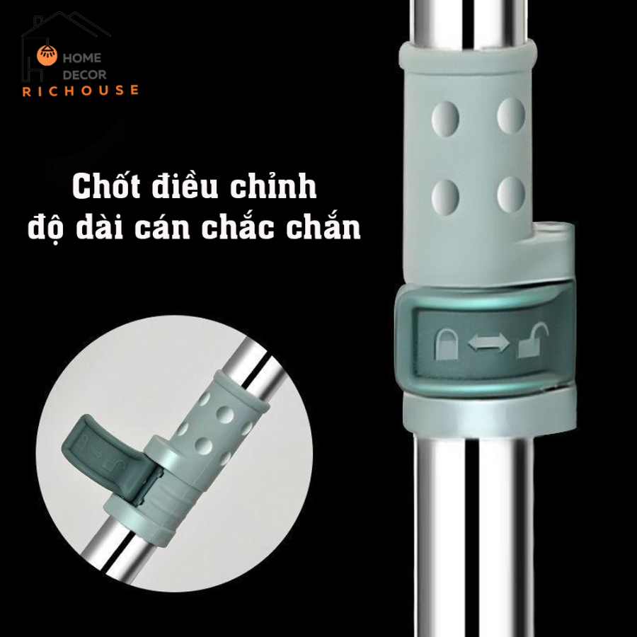 Chổi gạt nước sàn nhà tắm quét nhà thông minh gạt sạch nhà tắm chống trượt, đầu chổi xoay 180 độ