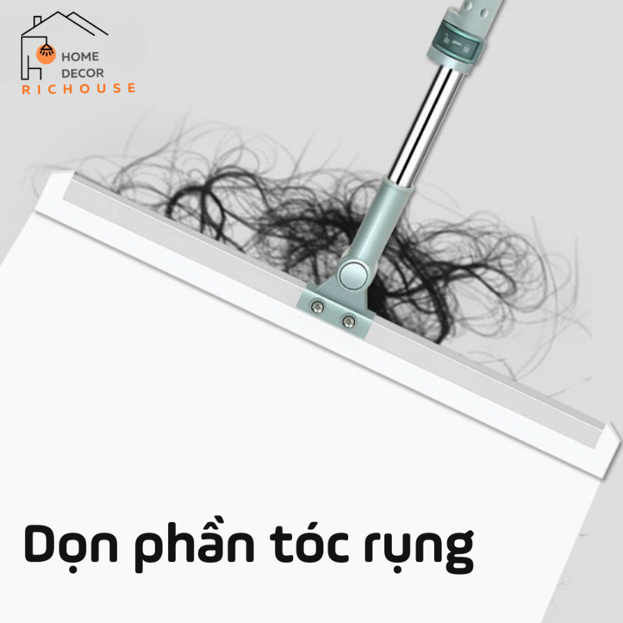 Chổi gạt nước sàn nhà tắm quét nhà thông minh gạt sạch nhà tắm chống trượt, đầu chổi xoay 180 độ