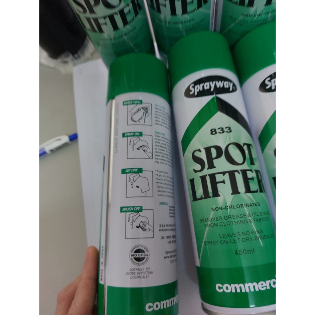 Chất Tẩy Dầu Không Chứa Chlorinated - Phụ Kiện Máy May 833 TRP Sprayway Chính Hãng