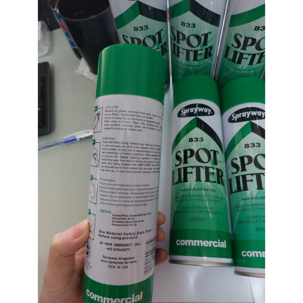 Chất Tẩy Dầu Không Chứa Chlorinated - Phụ Kiện Máy May 833 TRP Sprayway Chính Hãng