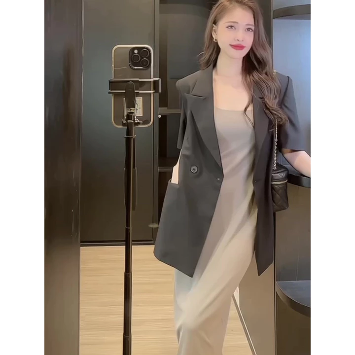 Đầm Body YT24 Dáng Dài Chất Len Tăm Dày Dặn Tôn Dáng Phong Cách Hàn Quốc, Váy Ôm Body sexy Hai Dây