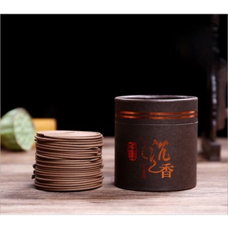 Hương cuộn Trầm Hương tự nhiên Gỗ đàn hương(1hộp 48 cuộn đơn)