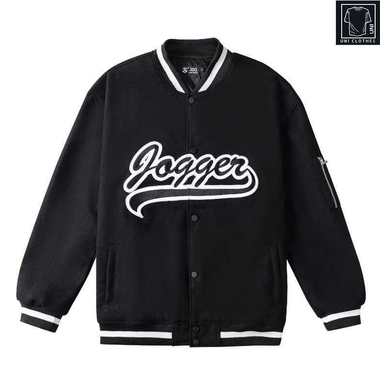 BOMBER VARSITY JACKET local brand JOGGER- UniClothes | Shopee Việt Nam