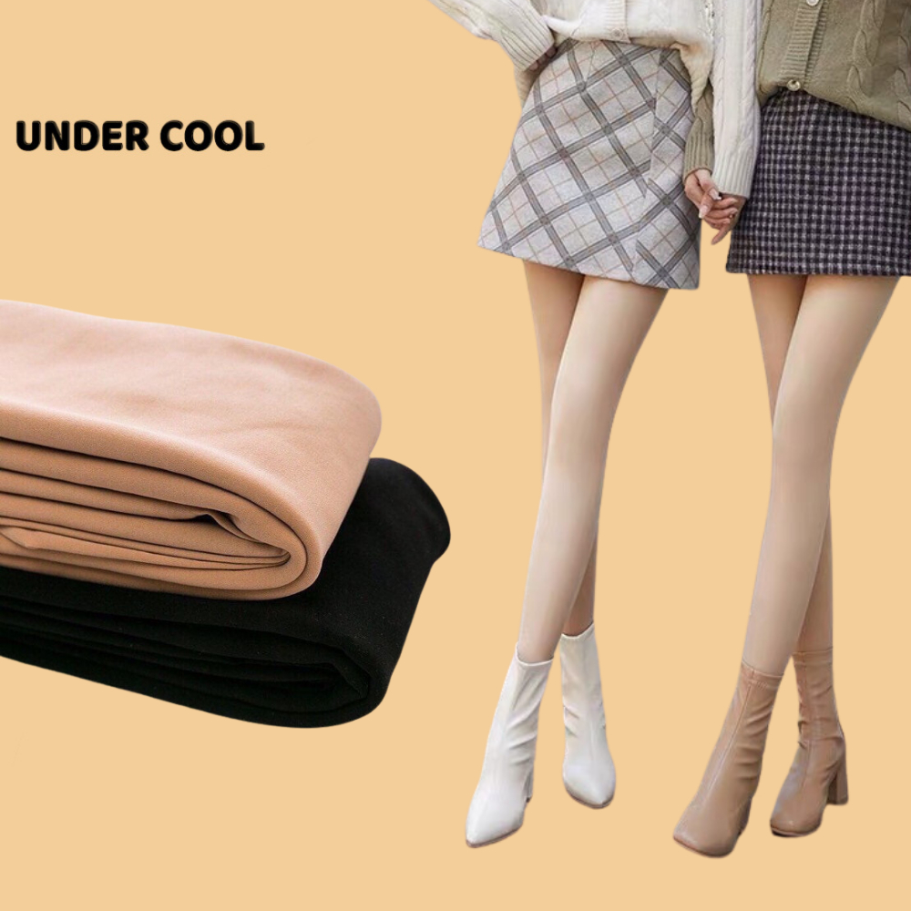 Quần Tất Nữ Lót Lông UNDERCOOL Co Giãn Mềm Mịn Giữ Nhiệt Ấm Áp QT02