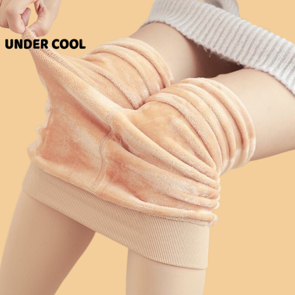 Quần Tất Nữ Lót Lông UNDERCOOL Co Giãn Mềm Mịn Giữ Nhiệt Ấm Áp QT02