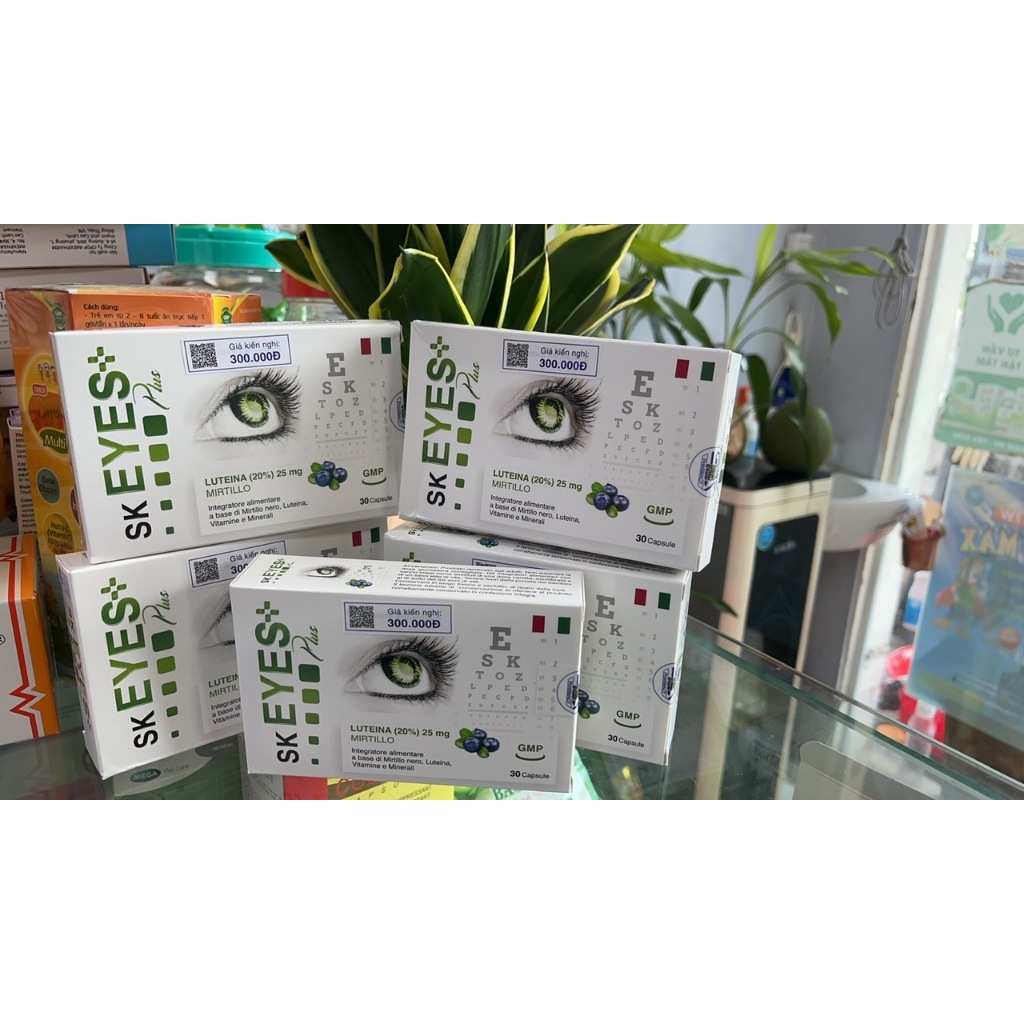 SK EYES Plus - Tăng cường thị lực, chống oxy hoá, giảm nguy cơ cận thị ...