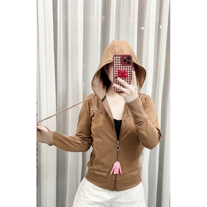 ÁO KHOÁC NỮ COTTON DA CÁ Q16 SIZE 40-77KG [ Mới ]