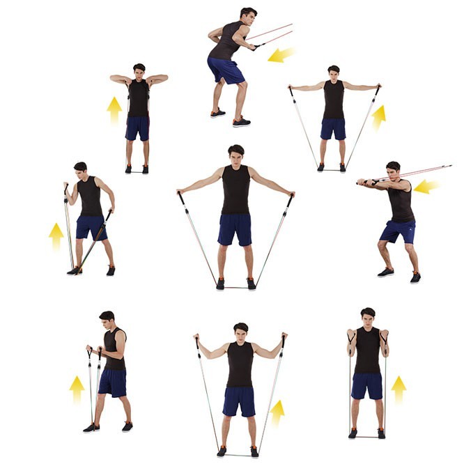 🏋️‍♀️Giảm cân tại nhà🏋️‍♂️DỤNG CỤ TẬP CƠ BỤNG TẠI NHÀ kèm  deal sốc xoay eo,  tummy, dây kéo ngũ sắc,...eudora-stores