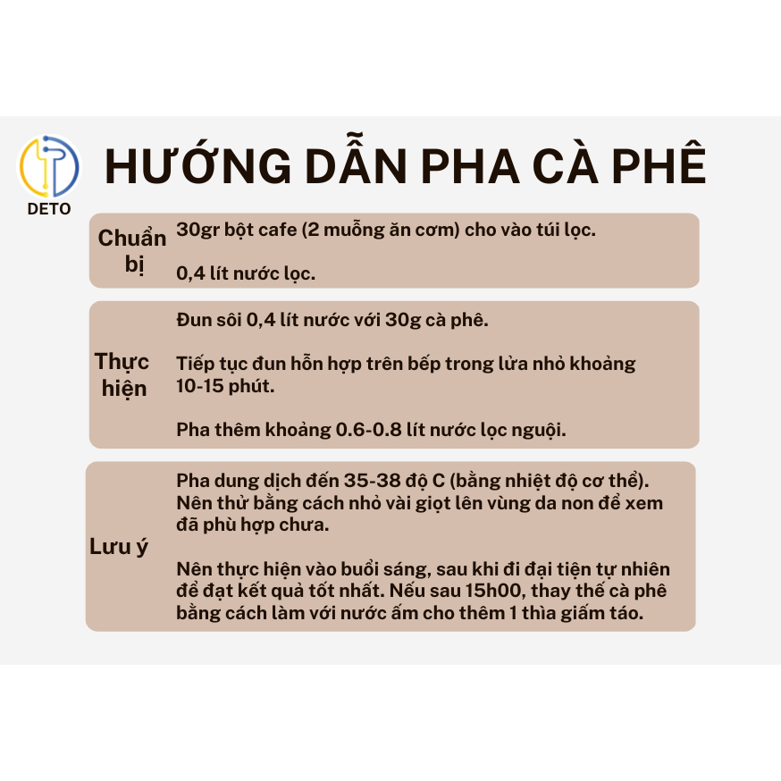 Bột Cà phê thải độc đại tràng Viethealthy loại rang túi (500g) coffee enema gerson detox