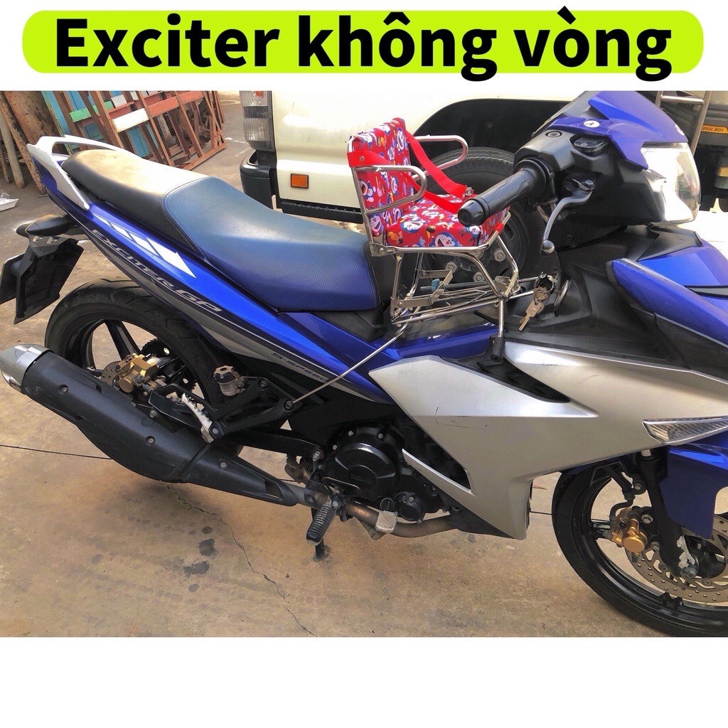 GHẾ ĐI XE MÁY EXCITER NHIỀU MẪU AN TOÀN CHO BÉ