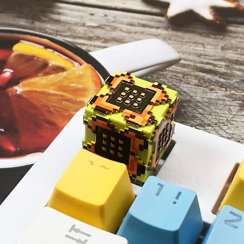 Keycap TNT trong Minecraft, Keycap Minecraft, 1u keycap, Cherry MX ...