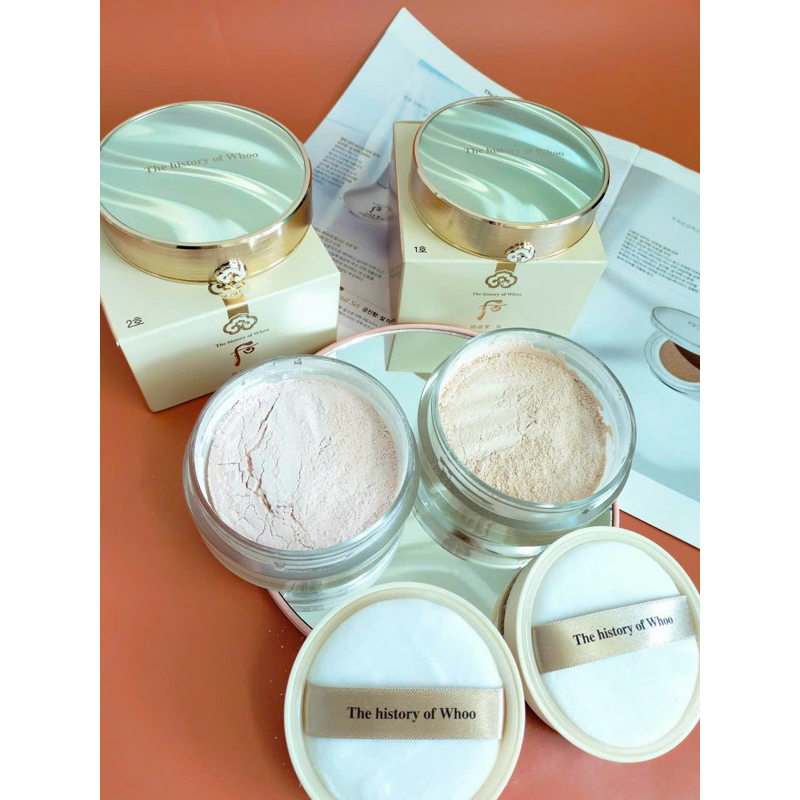 MẪU MỚI] Phấn Bột Whoo Mi Luxury Luminous Powder mẫu mới - Phấn phủ dạng  bột siêu mịn | Shopee Việt Nam