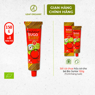 Sốt cà chua hữu cơ cho bé Bio Junior 150g ( Từ 8 tháng tuổi)