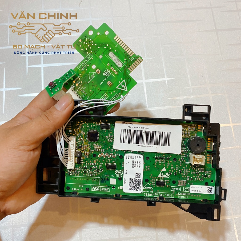 Bo Mạch Điều Khiển Máy Giặt AQUA Inverter Cửa Ngang AQD-DD850E, AQD ...