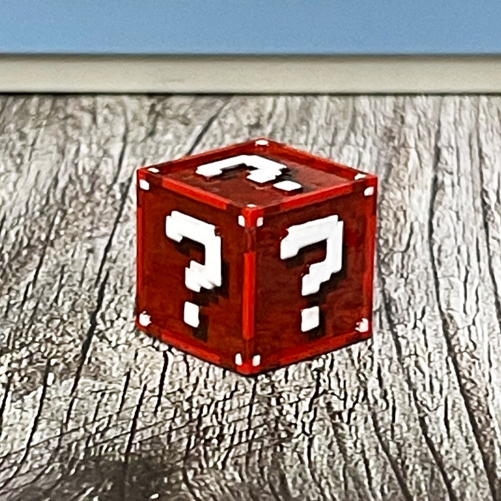 Keycap Redstone Lucky block, Minecraft keycaps, 1u keycap, resin keycap ...
