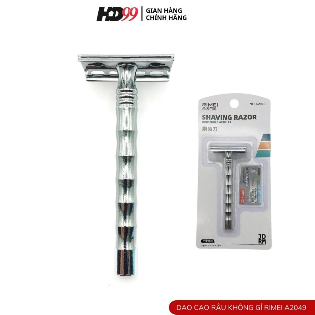 Dao Cạo Râu Inox Cổ Điển RIMEI A2049, Sản Phẩm Chính Hãng, Cam Kết ...