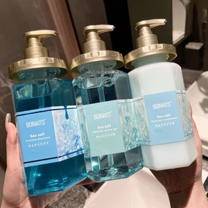 Combo Dầu Gội, Dầu Xả, Sữa Tắm Muối Biển Hương Nước Hoa Hàng Nội Địa Trung CB1