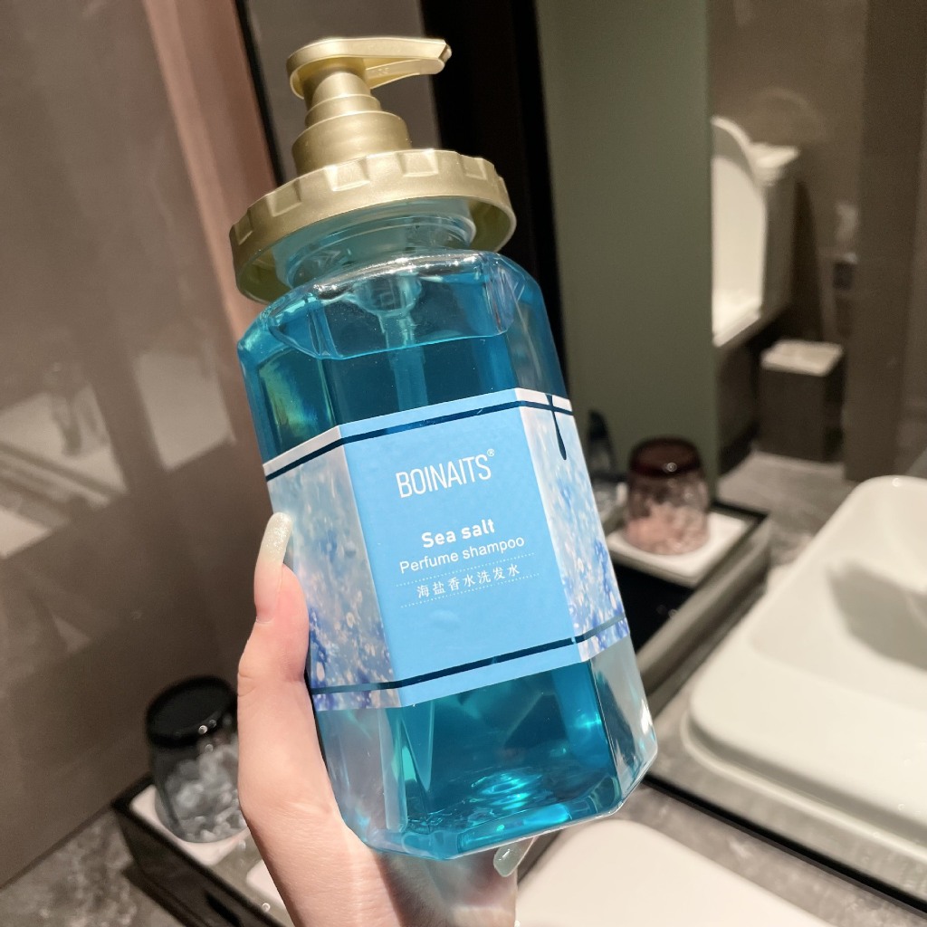 Combo Dầu Gội, Dầu Xả, Sữa Tắm Muối Biển Hương Nước Hoa Hàng Nội Địa Trung CB1