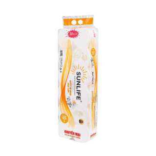 GIẤY VỆ SINH CAO CẤP SUNLIFE 12 CUỘN KHÔNG LÕI +++ (KHUYẾN MẠI 2 CUỘN)