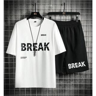 Đồ bộ thể thao nam BREAK mặc nhà đi chơi thoải mái chất thun lạnh form body