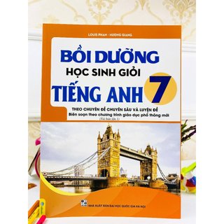 Sách - Bồi Dưỡng Học Sinh Giỏi Tiếng Anh 7- Global Success - Chuyên sâu và Luyện đề - Ndbooks