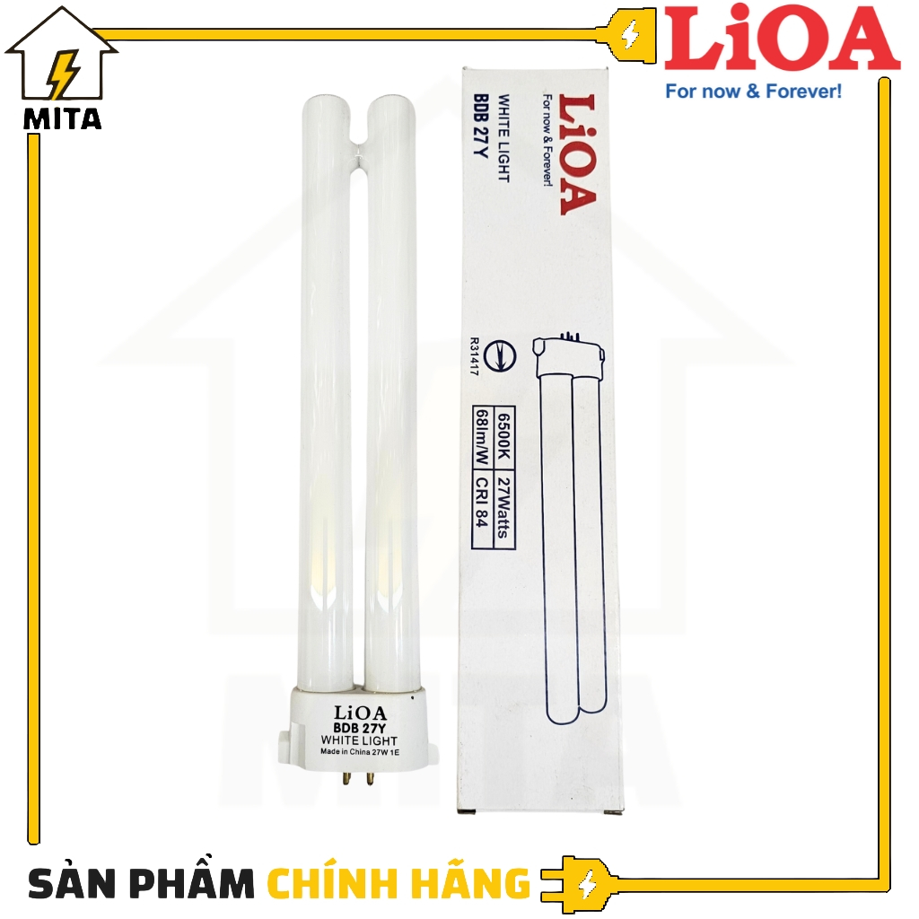 Bóng đèn LiOA 4 chân 27W LiOA LiDB27 - MITA | Shopee Việt Nam