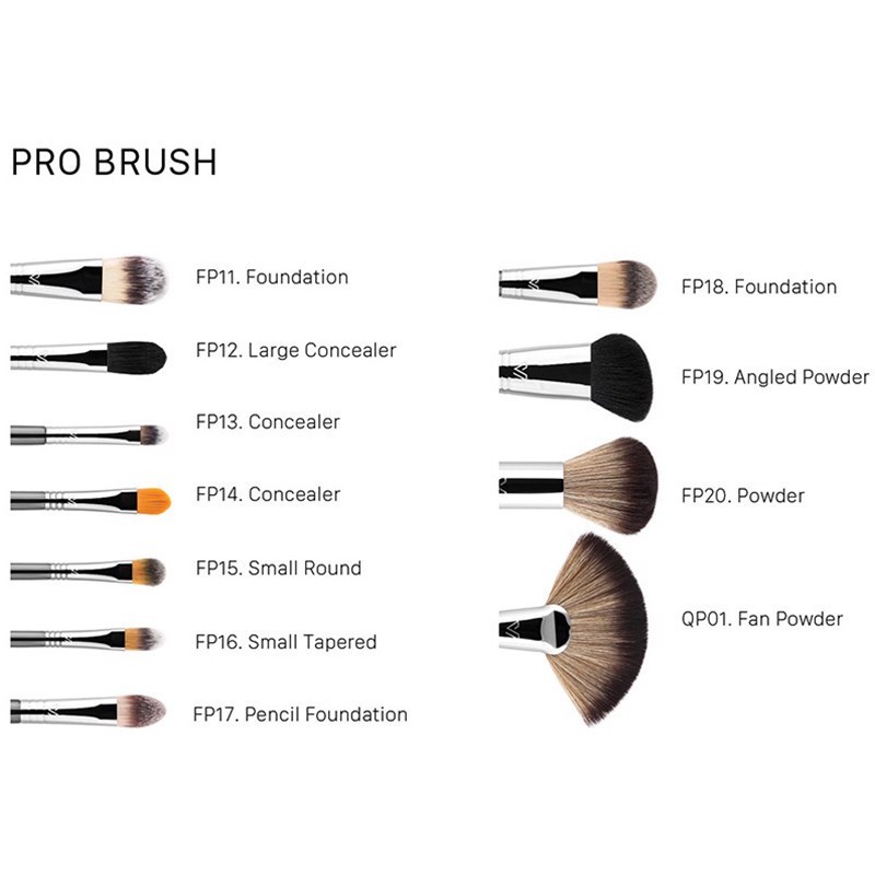 Cọ Tán Kem Nền, Kem Che Khuyết Điểm Chuyên Dụng Cho MakeUp Artist Vacosi Foundation Brush