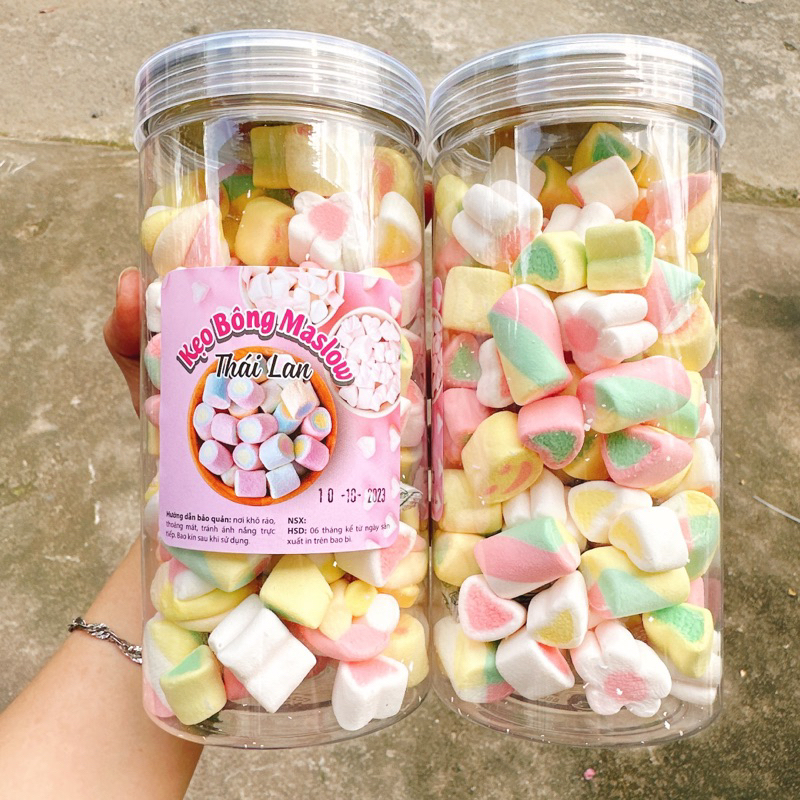 Kẹo Bông Maslow loại ngon -1Hộp 250G