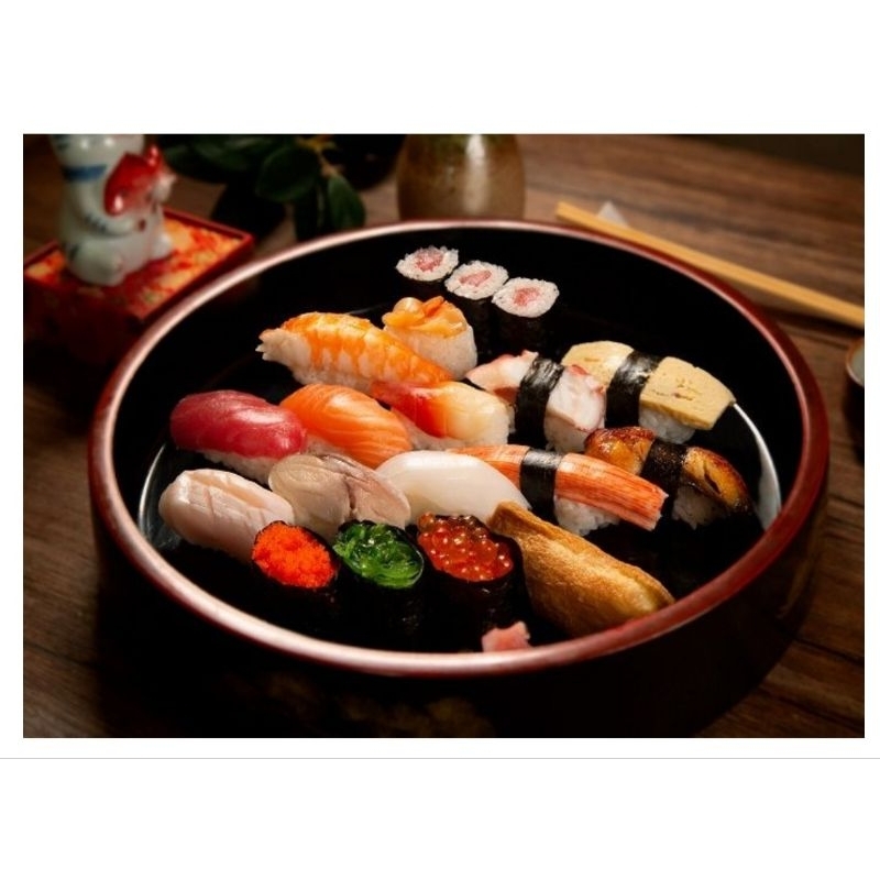 [CHUYÊN BẾP NHẬT] Khay tròn Nhật/khay tròn sushi Nhật