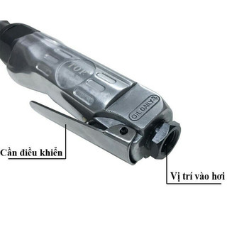 Súng Mở Ốc Ngang-Súng Hơi Mở Ốc 1/2 TOP Tặng 1 Đầu Chuyển Vít - Tay vặn bulong ngang