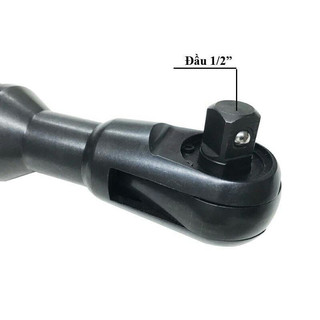 Súng Mở Ốc Ngang-Súng Hơi Mở Ốc 1/2 TOP Tặng 1 Đầu Chuyển Vít - Tay vặn bulong ngang