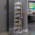 [Giá để giày nhiều tầng] Kệ giày sắt rèn 5 tầng phong cách Châu Âu gọn gàng, bền đẹp, dễ bảo quản và vệ sinh — ảnh 7