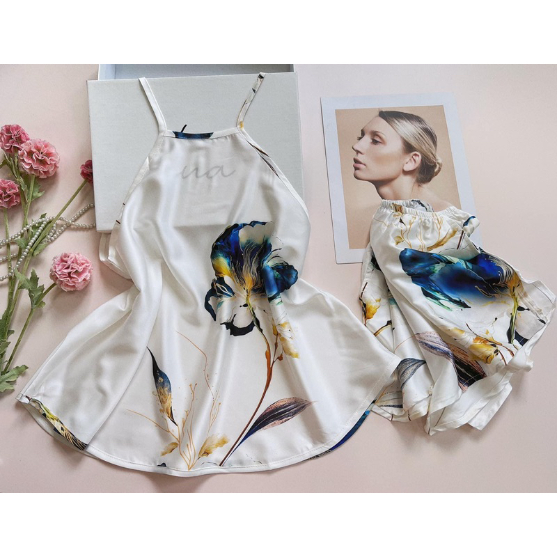 SET LỤA YẾM THIẾT KẾ - NOIYLUA SALE | Shopee Việt Nam