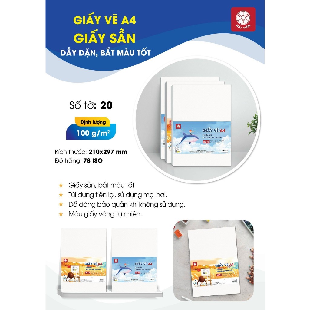 Ảnh Vở vẽ Hải Tiến A3/A4 mã 3628/ 3835 /3842/ 3897 2