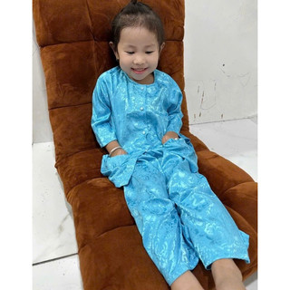 BàBa Bé Tay Ngắn #Jacket Top Kem Dress Women # Đồ Lam Đi Chùa