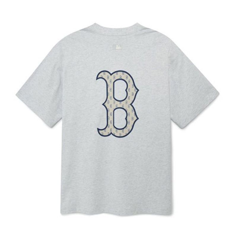 MLB Korea Unisex Street Style Logo T-Shirts (3ATSI0133-07SBL