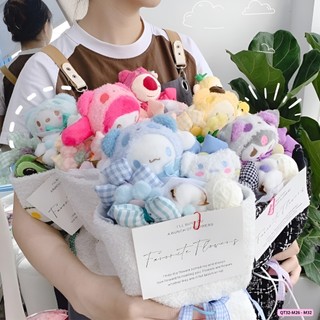 Hoa Gấu Bông Bó To Quà Tặng Sinh Nhật Bạn Gái Bạn Thân Cho Nữ 20/10-8/3 Timo QT32