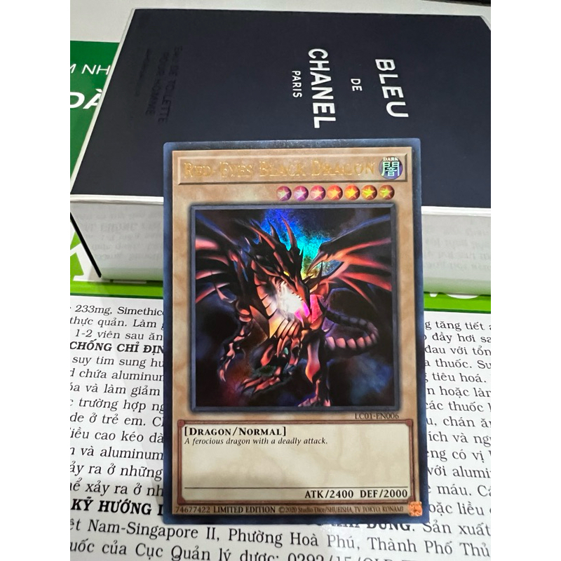 yugioh card value database Yu-Gi-Oh BANDAI Red Eyes Black Dragon #10 Super Rare 1999 NM Japanese main image 1